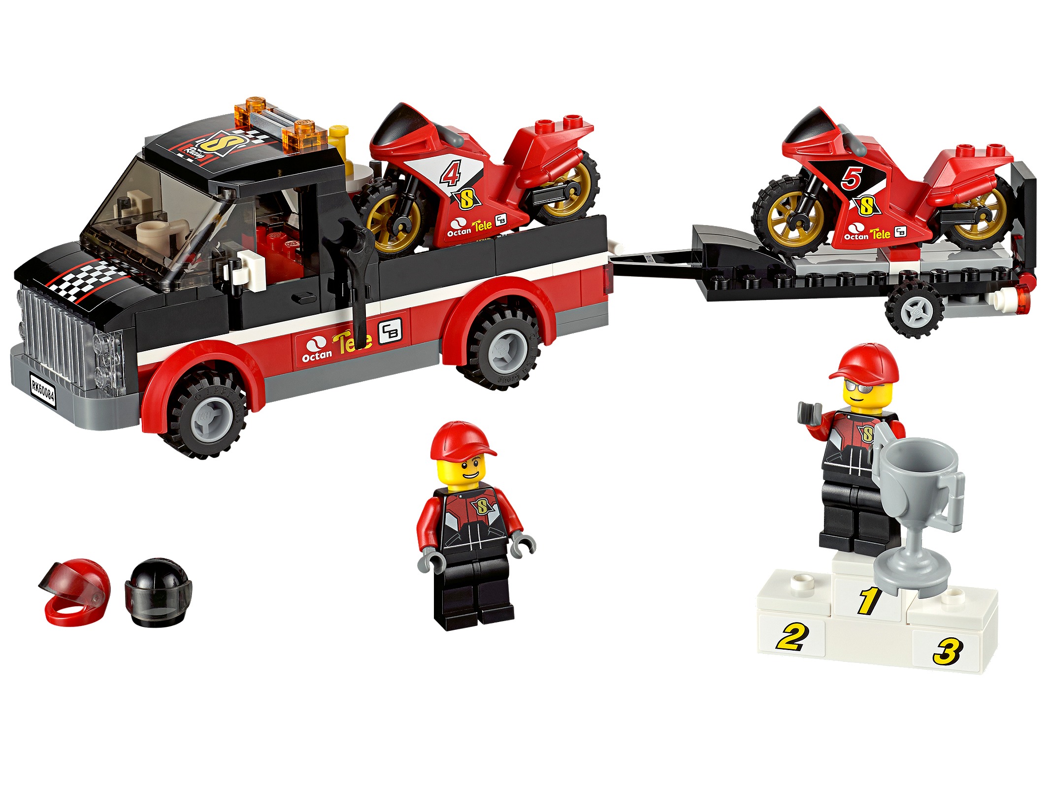 LEGO Transporte de la Moto de Carreras (60084)