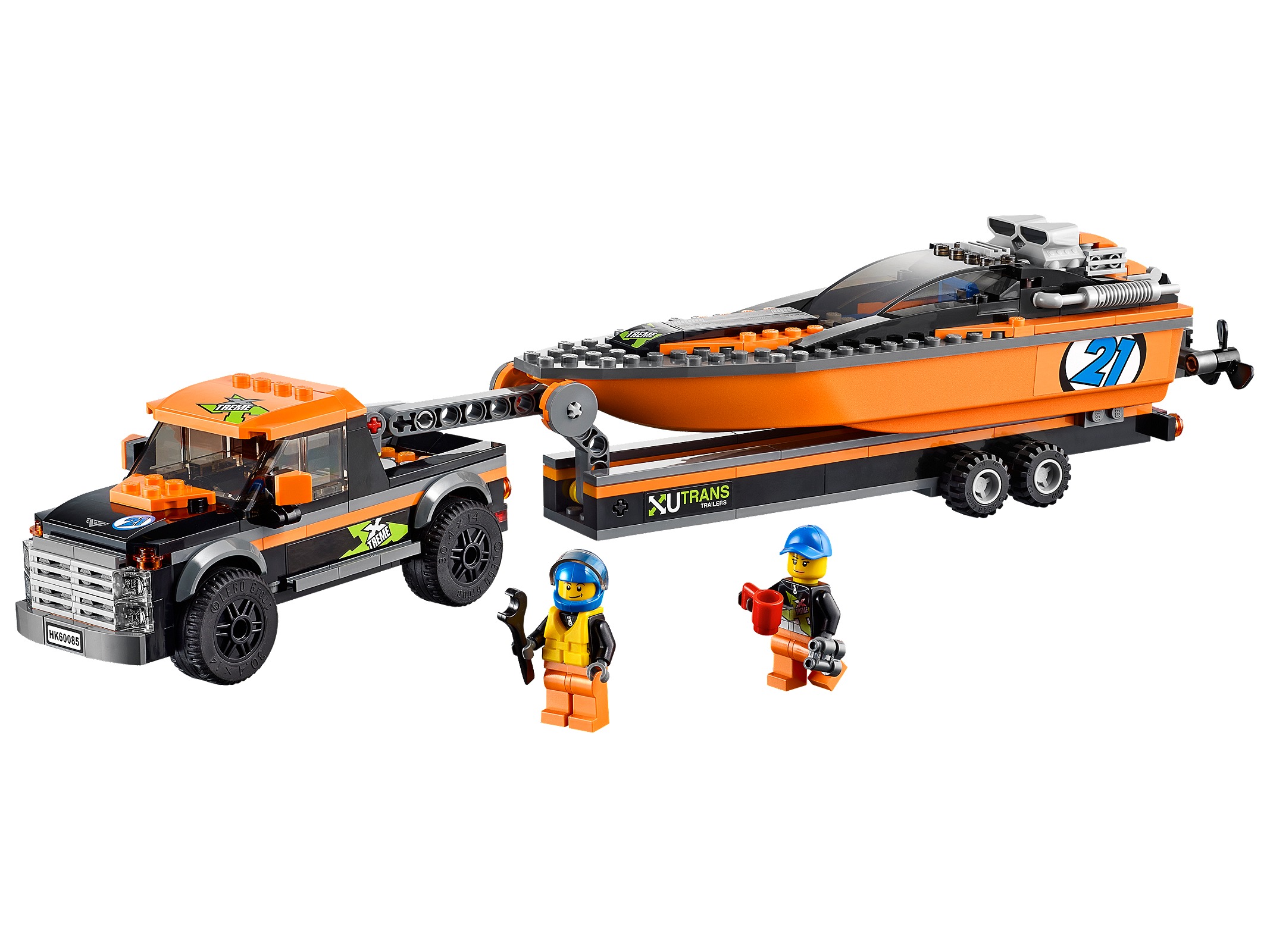 LEGO 4x4 con Lancha (60085)