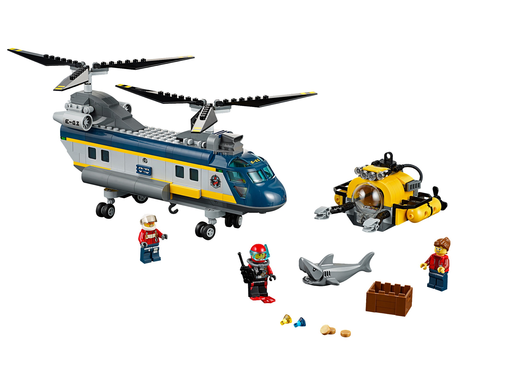 LEGO Helicóptero de Exploración Submarina (60093)