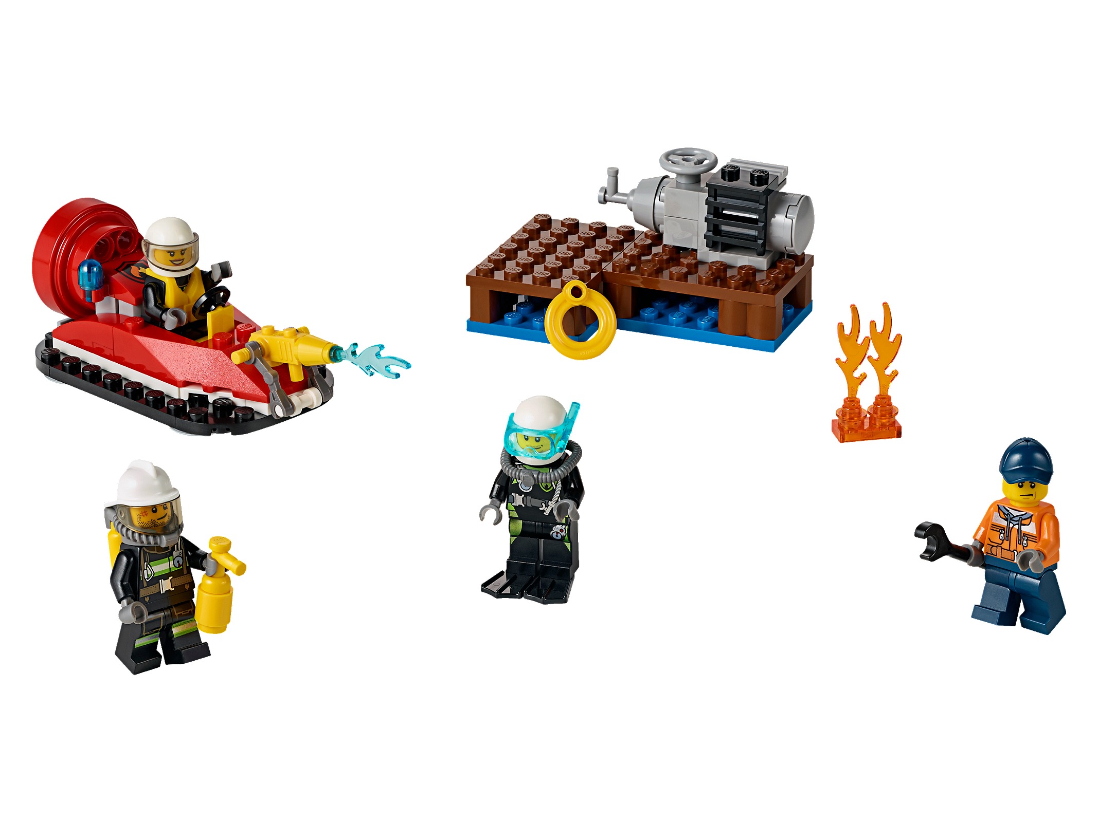LEGO Set de introducción: bomberos (60106)