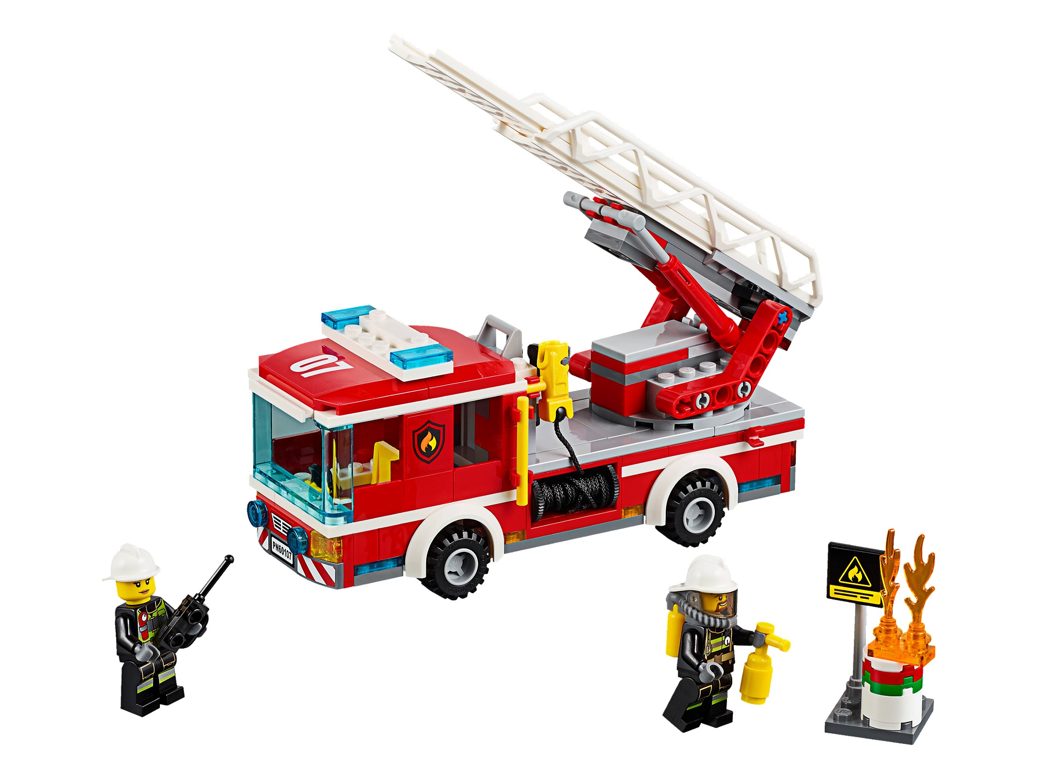 LEGO Camión de bomberos con escalera (60107)