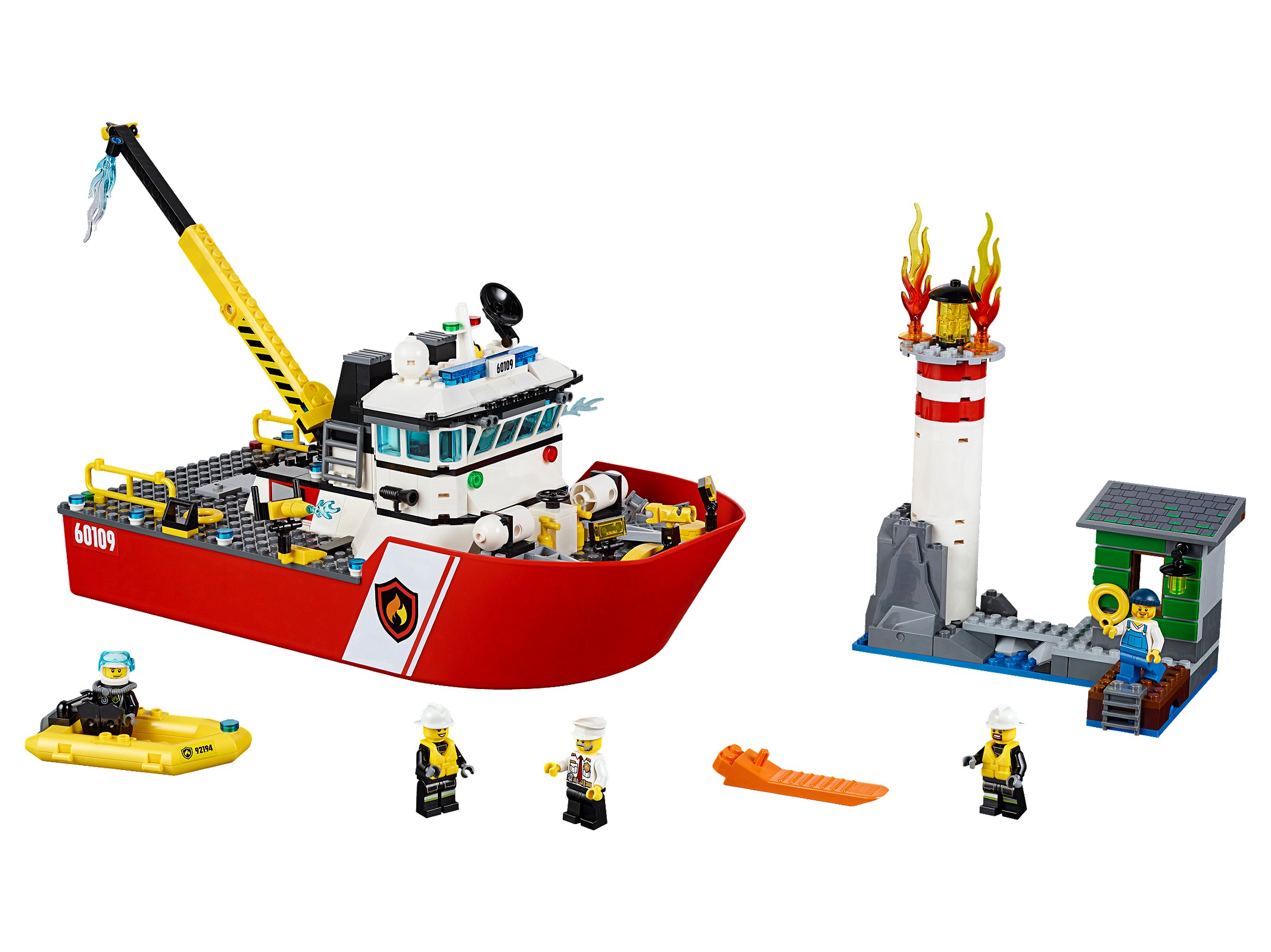 LEGO Barco de bomberos (60109)
