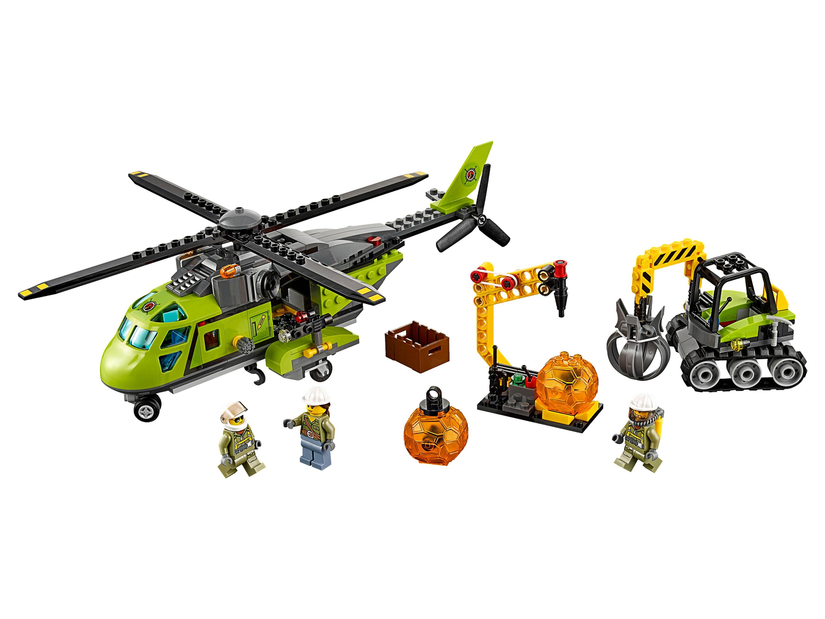 LEGO Volcán: Helicóptero de suministros (60123)