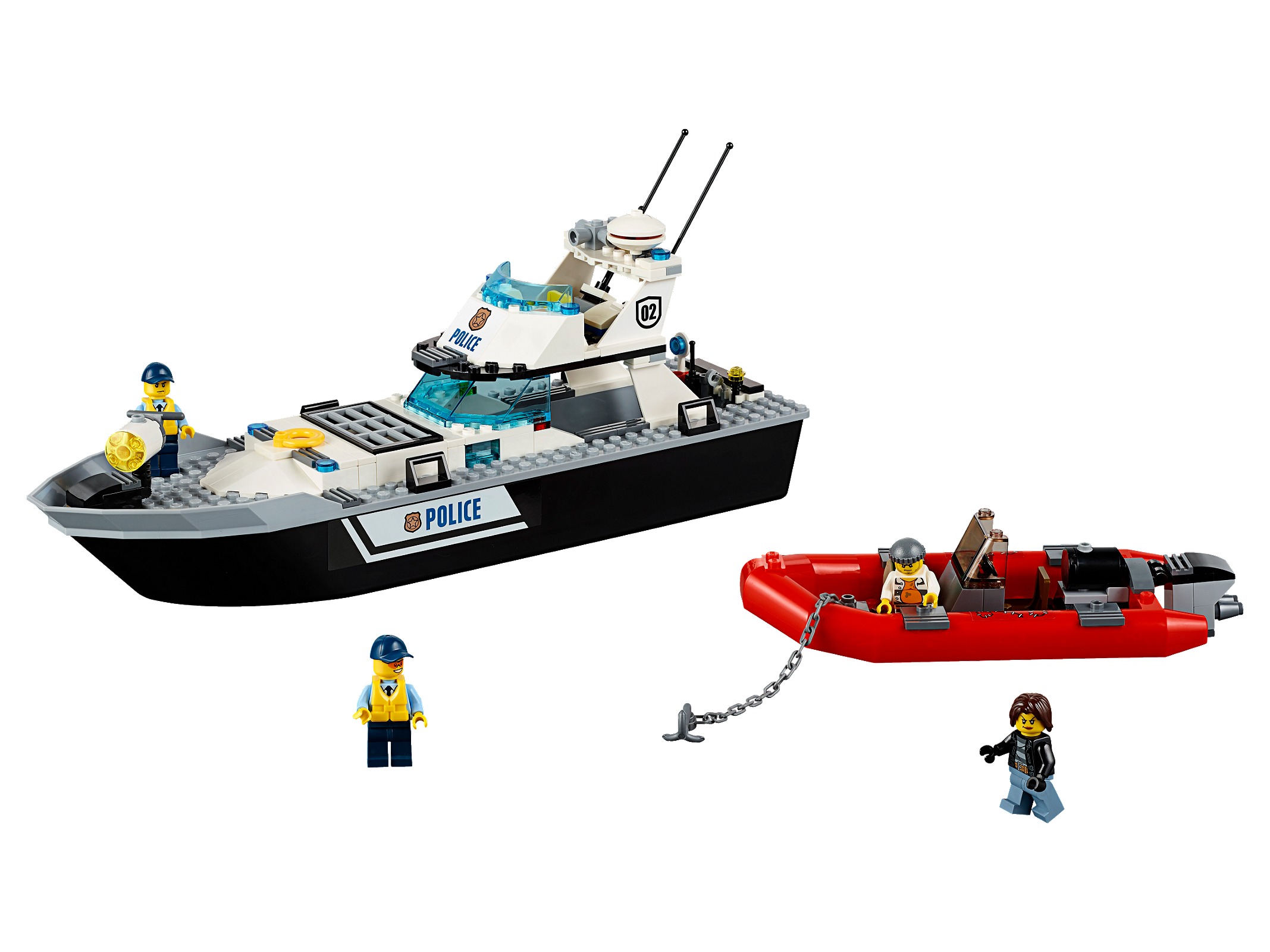 LEGO Barco patrulla de la policía (60129)
