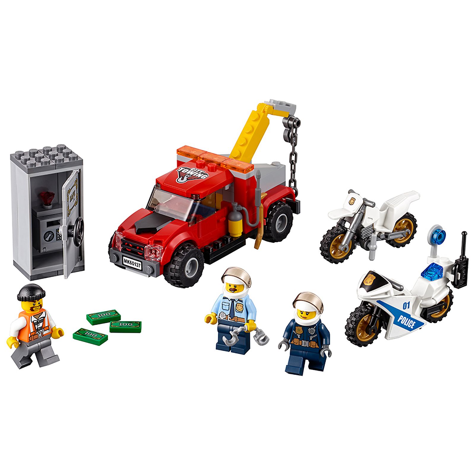 LEGO Camión grúa en problemas (60137)