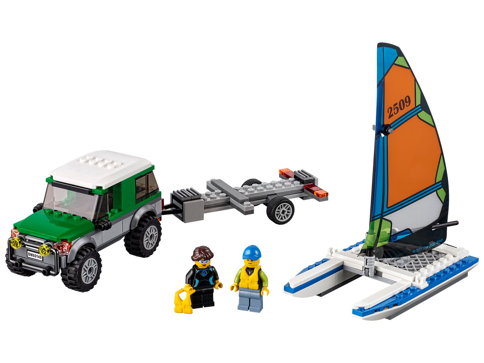 LEGO 4x4 con catamarán (60149)