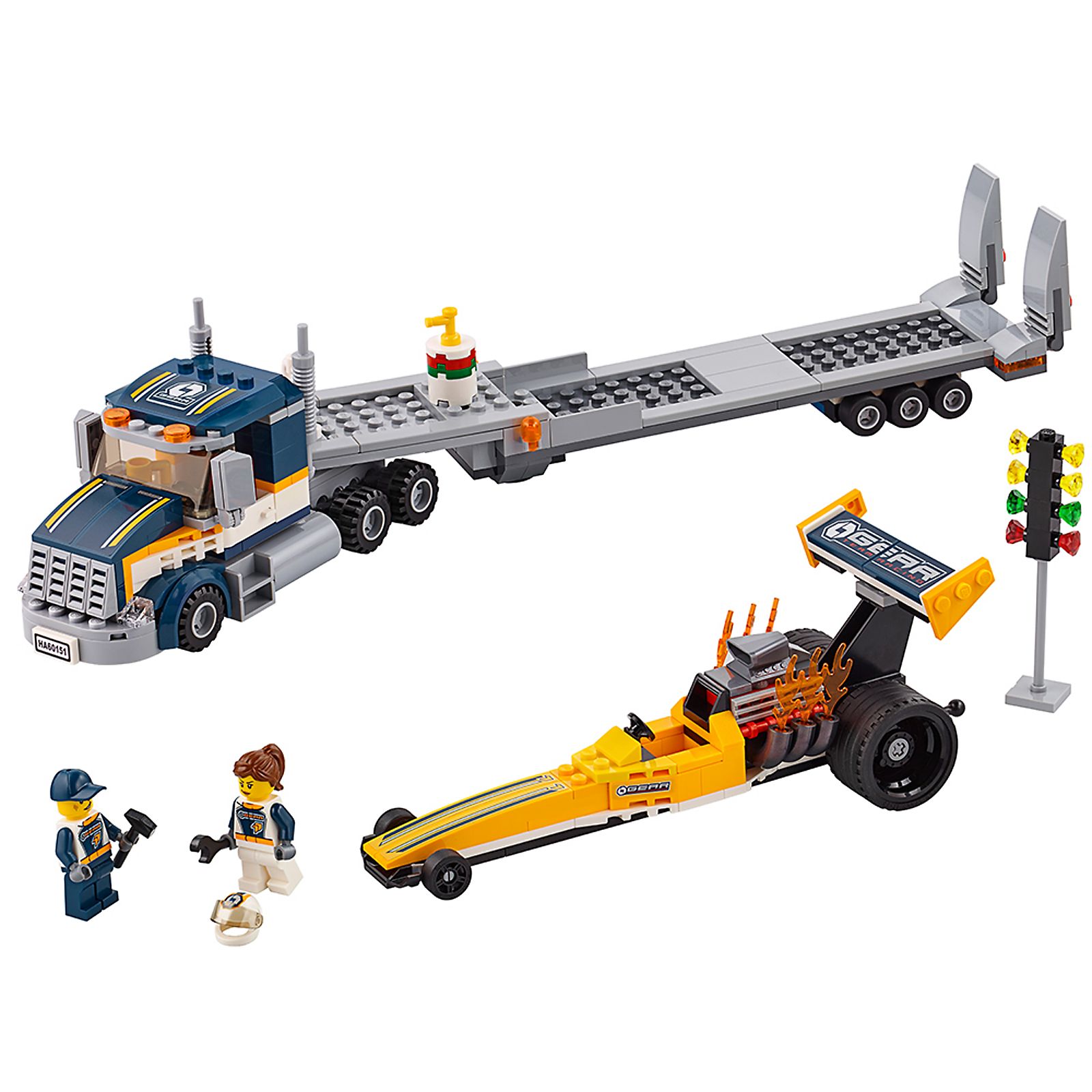 LEGO Transporte del dragster (60151)
