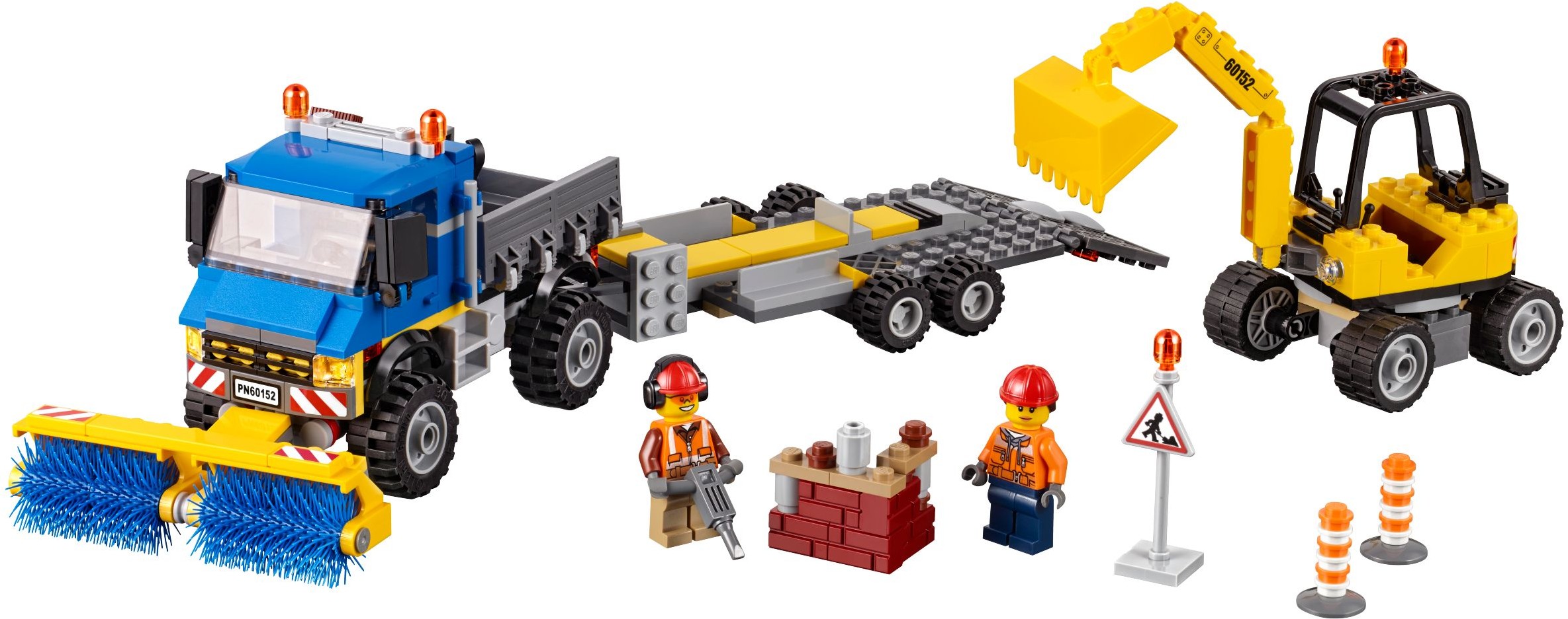 LEGO Barredora y excavadora (60152)