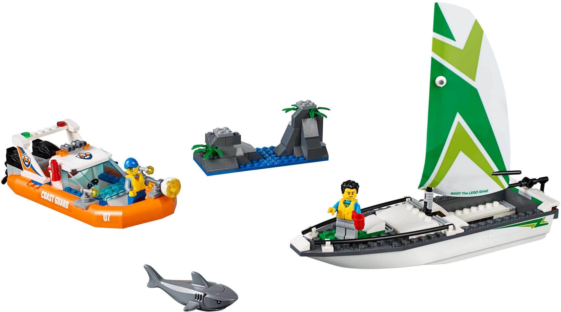 LEGO Rescate del barco de vela (60168)