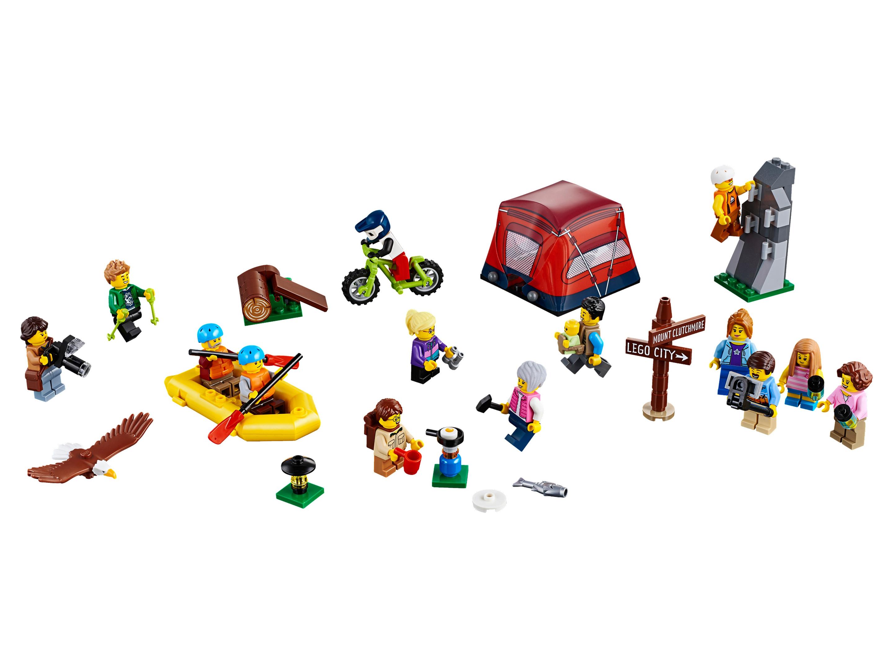 LEGO Pack de minifiguras: Aventuras al aire libre (60202)