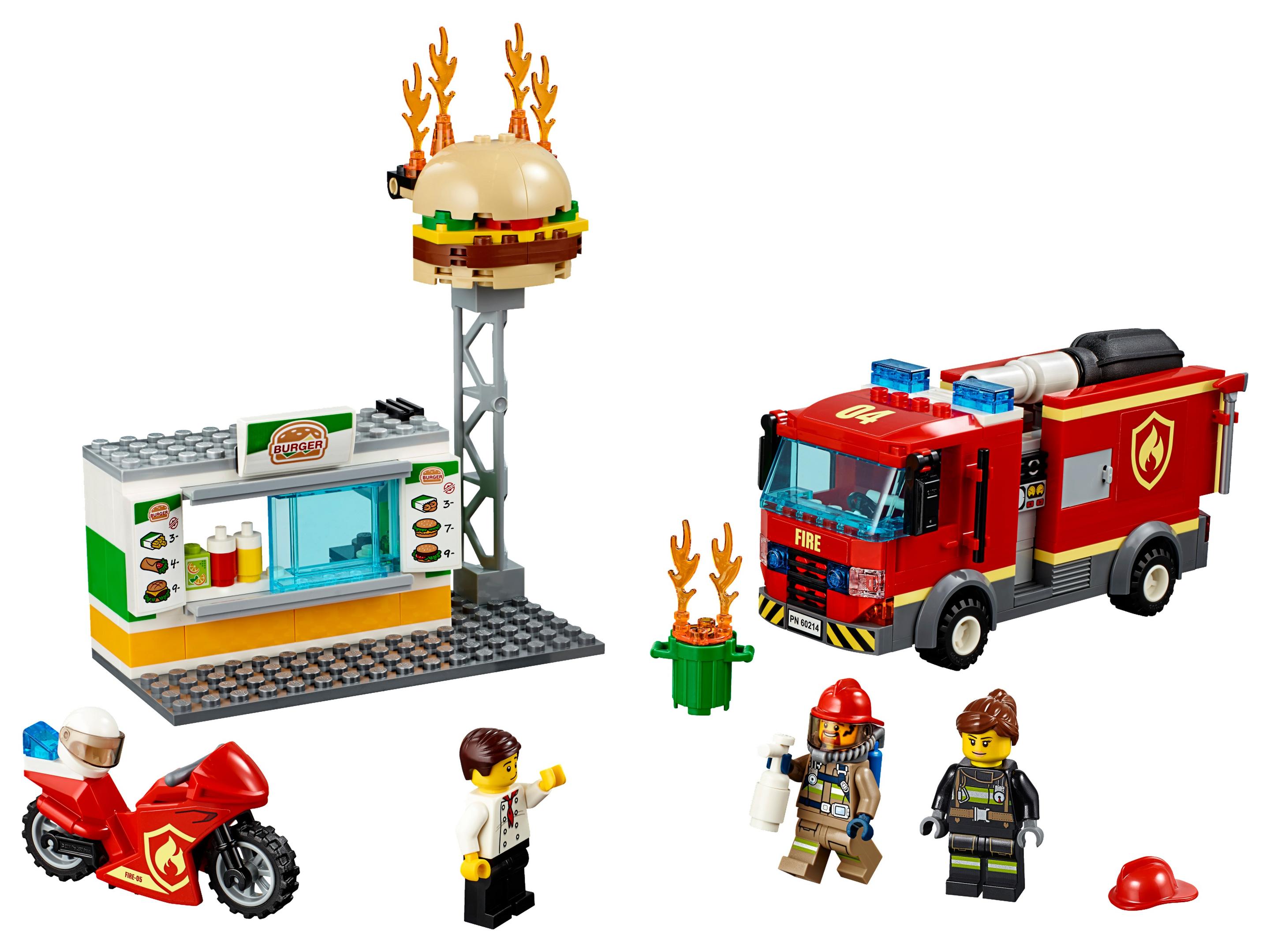 LEGO Rescate del Incendio en la Hamburguesería (60214)
