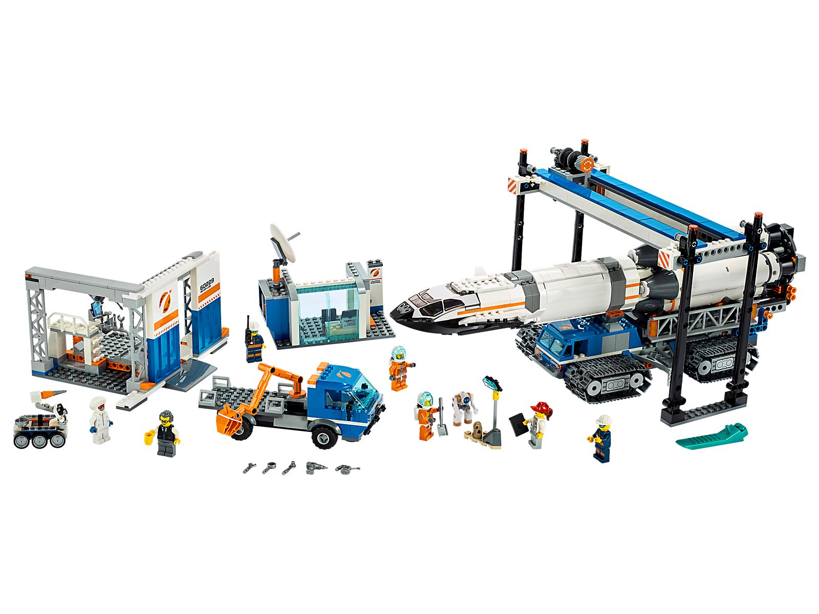 LEGO Ensamblaje y Transporte del Cohete (60229)