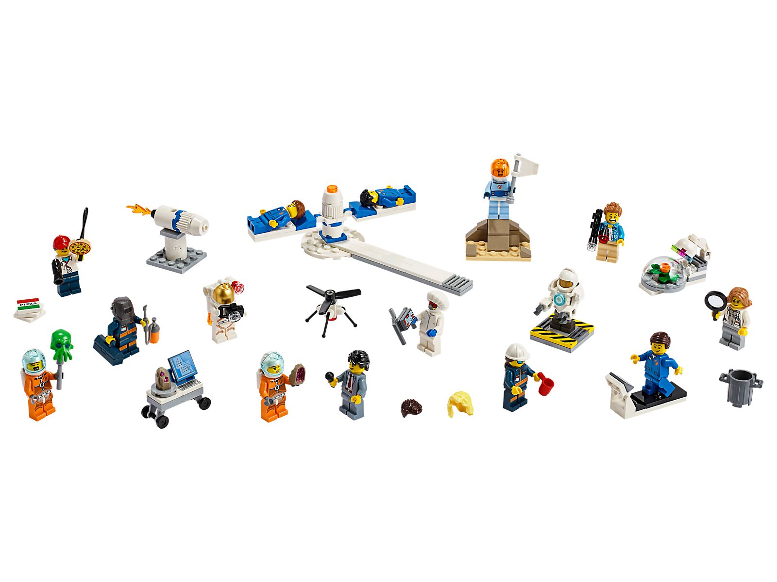 LEGO Pack de Minifiguras: Investigación y Desarrollo Espacial (60230)