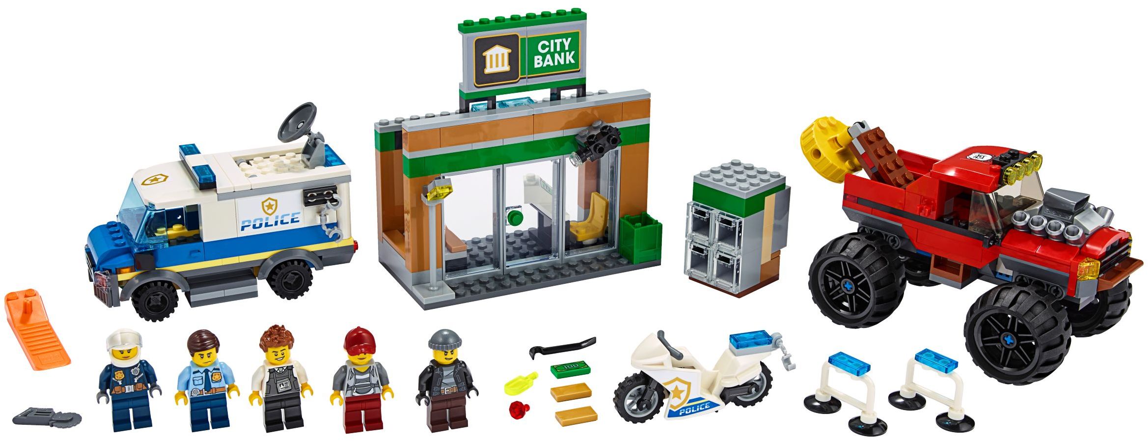 LEGO Policía: Atraco del Monster Truck (60245)