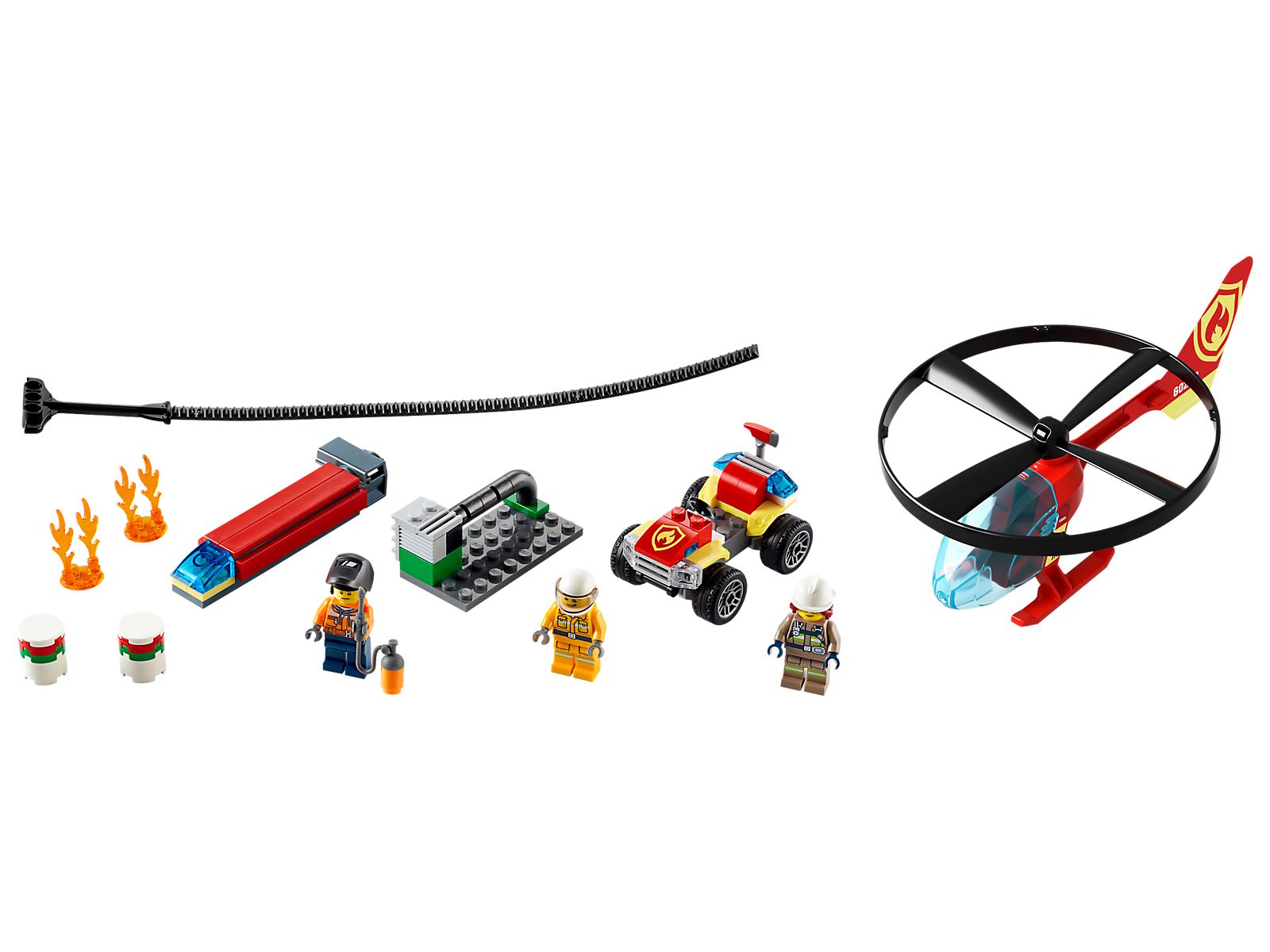 LEGO Intervención del Helicóptero de Bomberos (60248)
