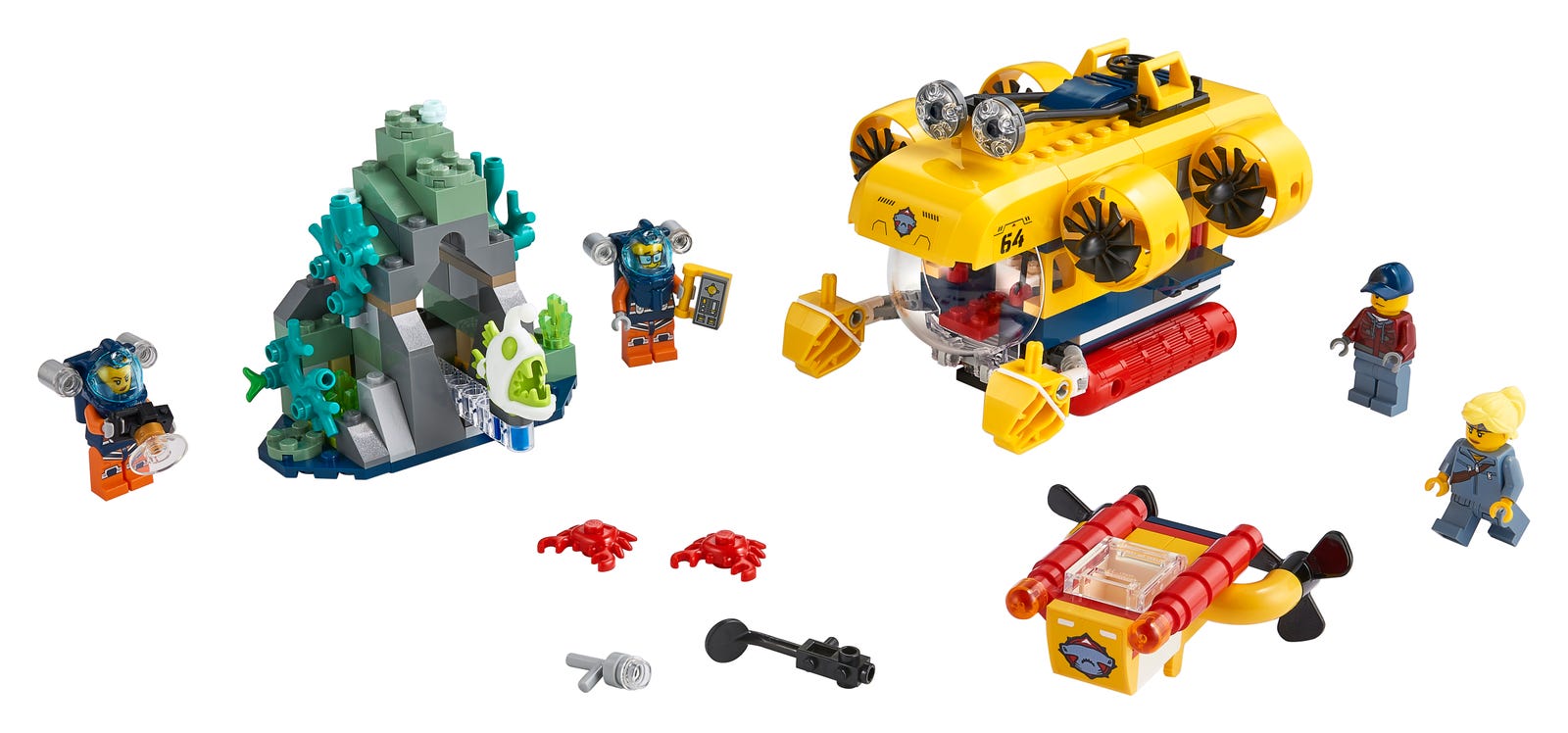 LEGO Océano: Submarino de Exploración (60264)