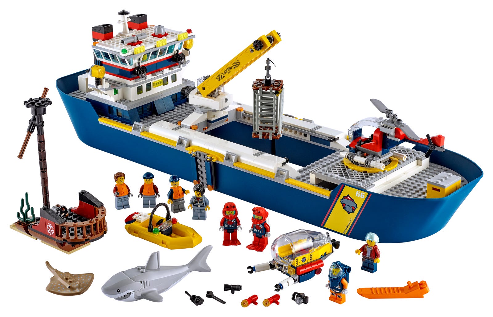 LEGO Océano: Buque de Exploración (60266)