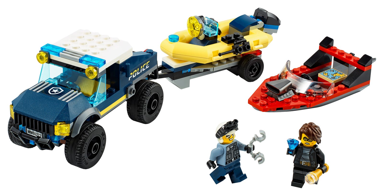 LEGO Policía de Élite: Transporte de la Lancha (60272)