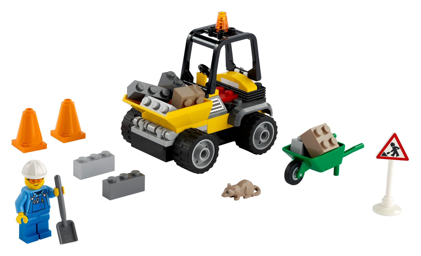 LEGO Vehículo de Obras en Carretera (60284)
