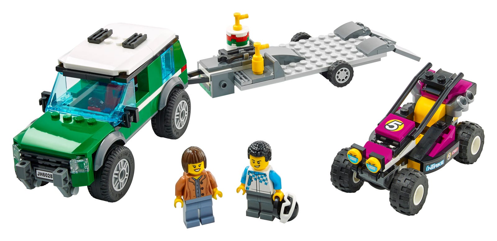 LEGO Furgoneta de Transporte del Buggy de Carreras (60288)