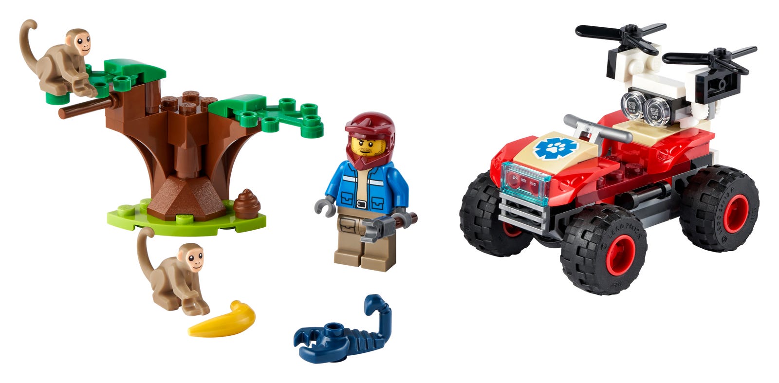 LEGO Rescate de la Fauna Salvaje: Quad (60300)