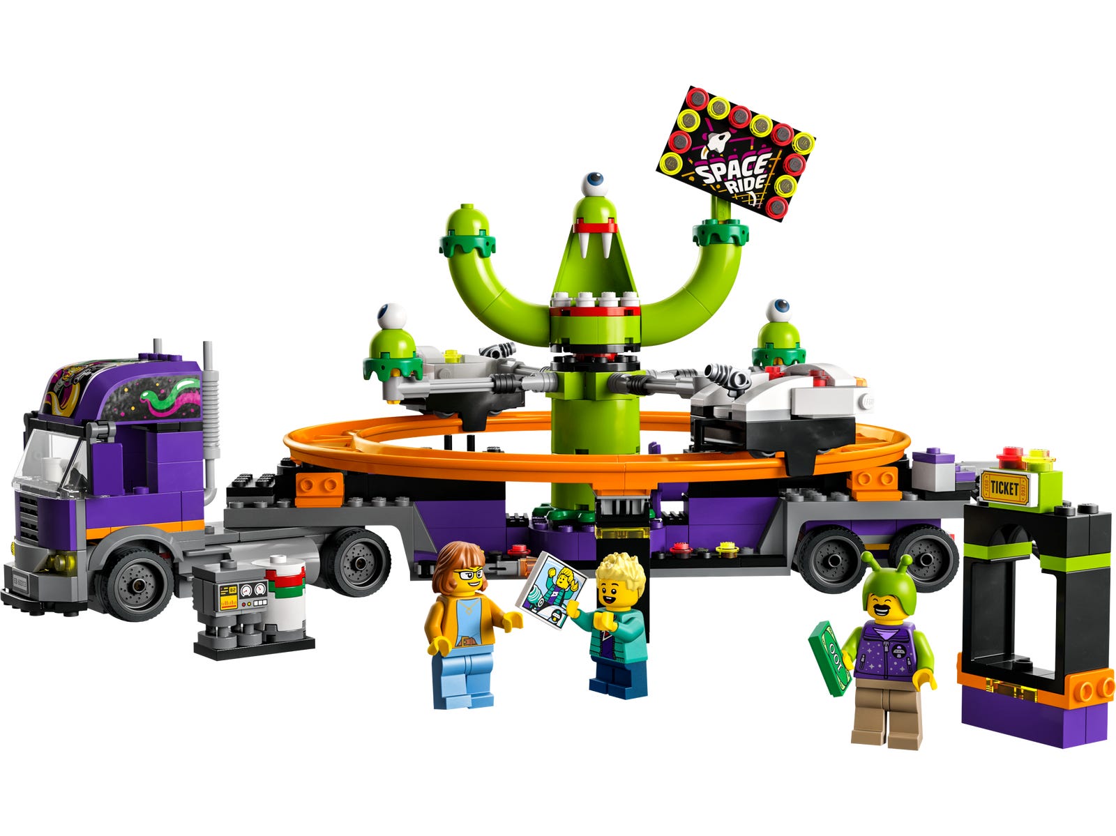 LEGO Montaña Rusa Espacial Móvil (60313)