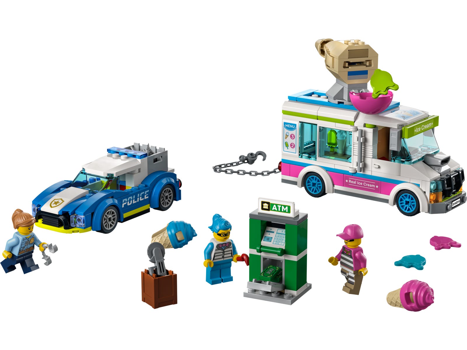 LEGO Persecución Policial del Camión de los Helados (60314)