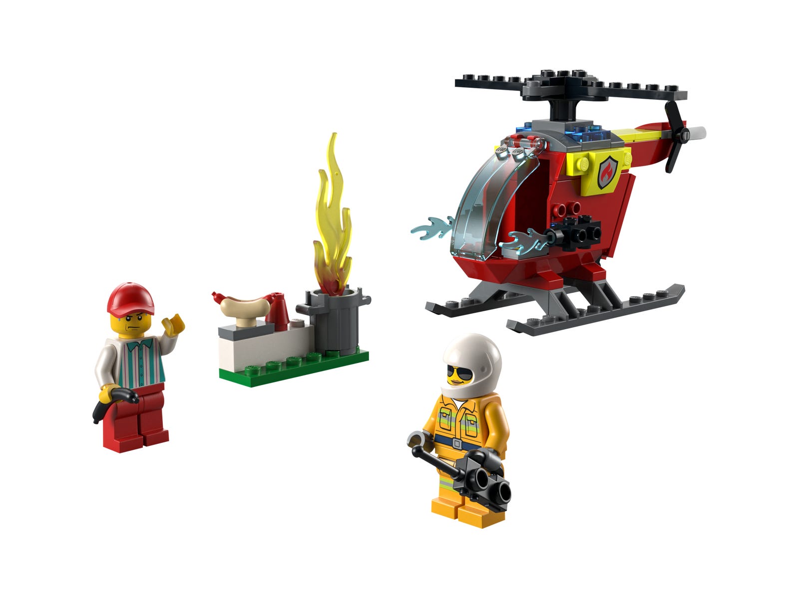 LEGO Helicóptero de Bomberos (60318)