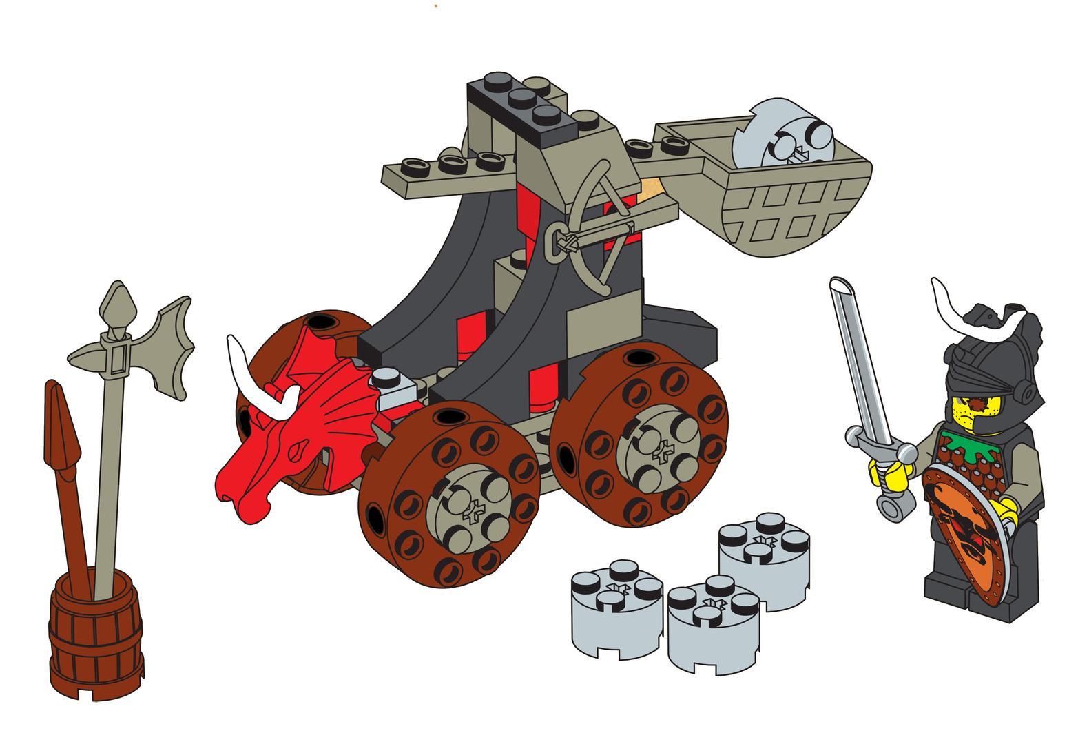 LEGO Catapult Crusher (6032)