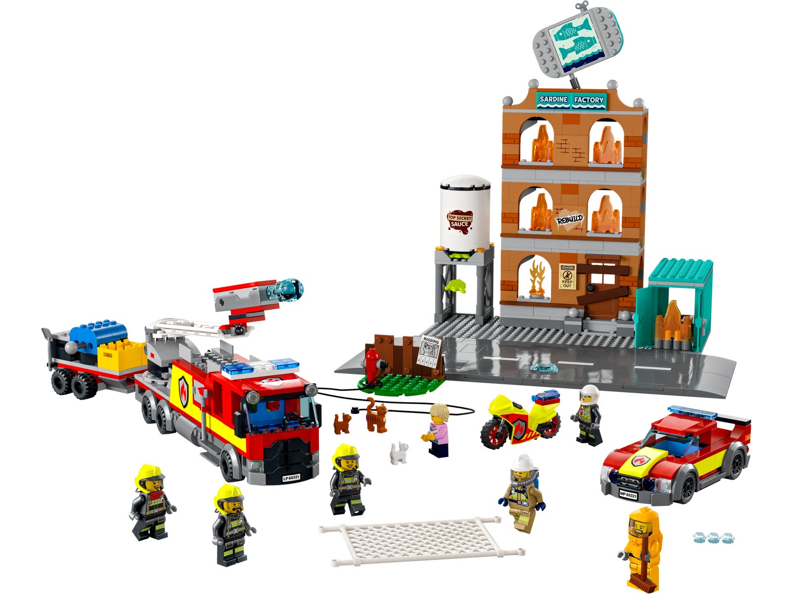 LEGO Cuerpo de Bomberos (60321)