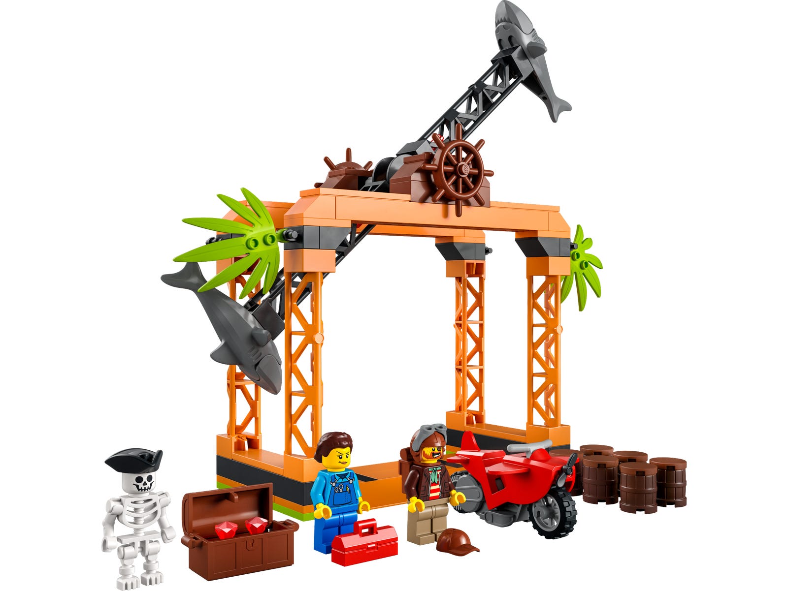 LEGO Desafío Acrobático: Ataque del Tiburón (60342)