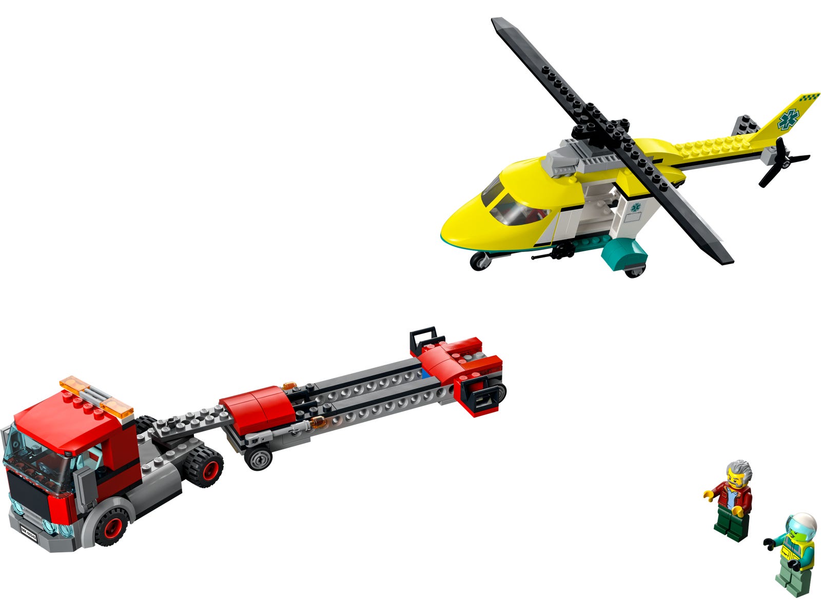 LEGO Transporte del Helicóptero de Rescate (60343)