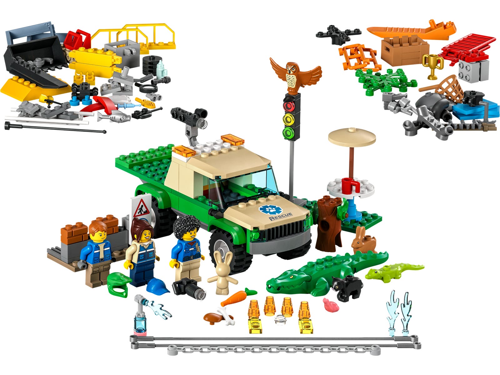 LEGO Misiones de Rescate de Animales Salvajes (60353)