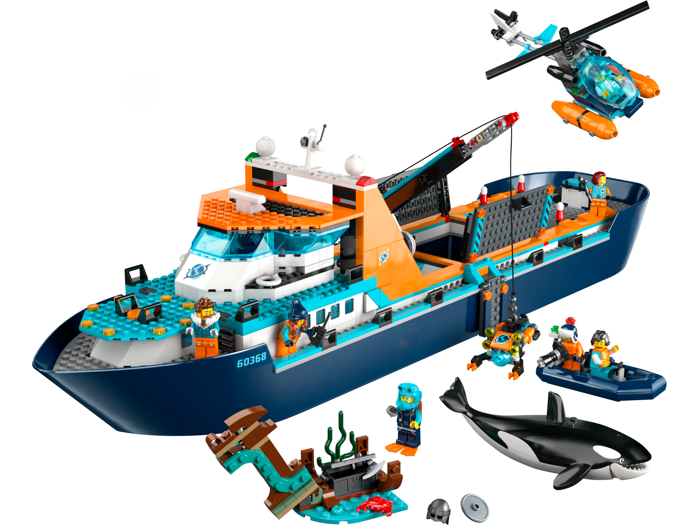 LEGO Exploradores del Ártico: Barco (60368)