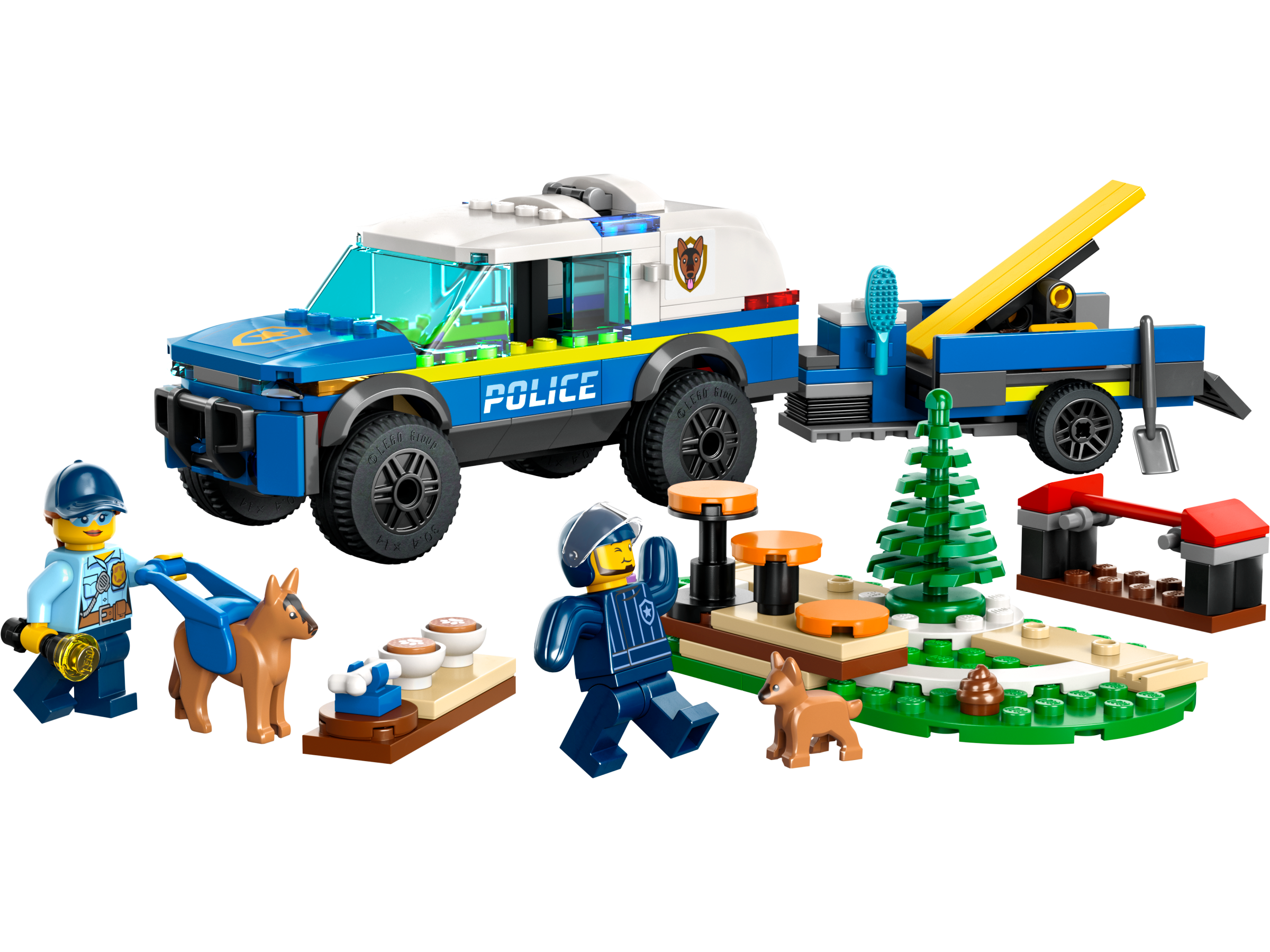LEGO Entrenamiento Móvil para Perros Policía (60369)