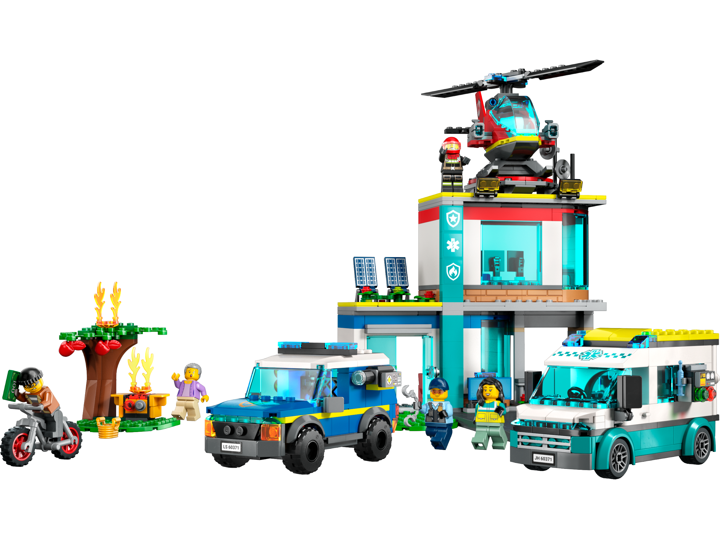 LEGO Central de Vehículos de Emergencia (60371)