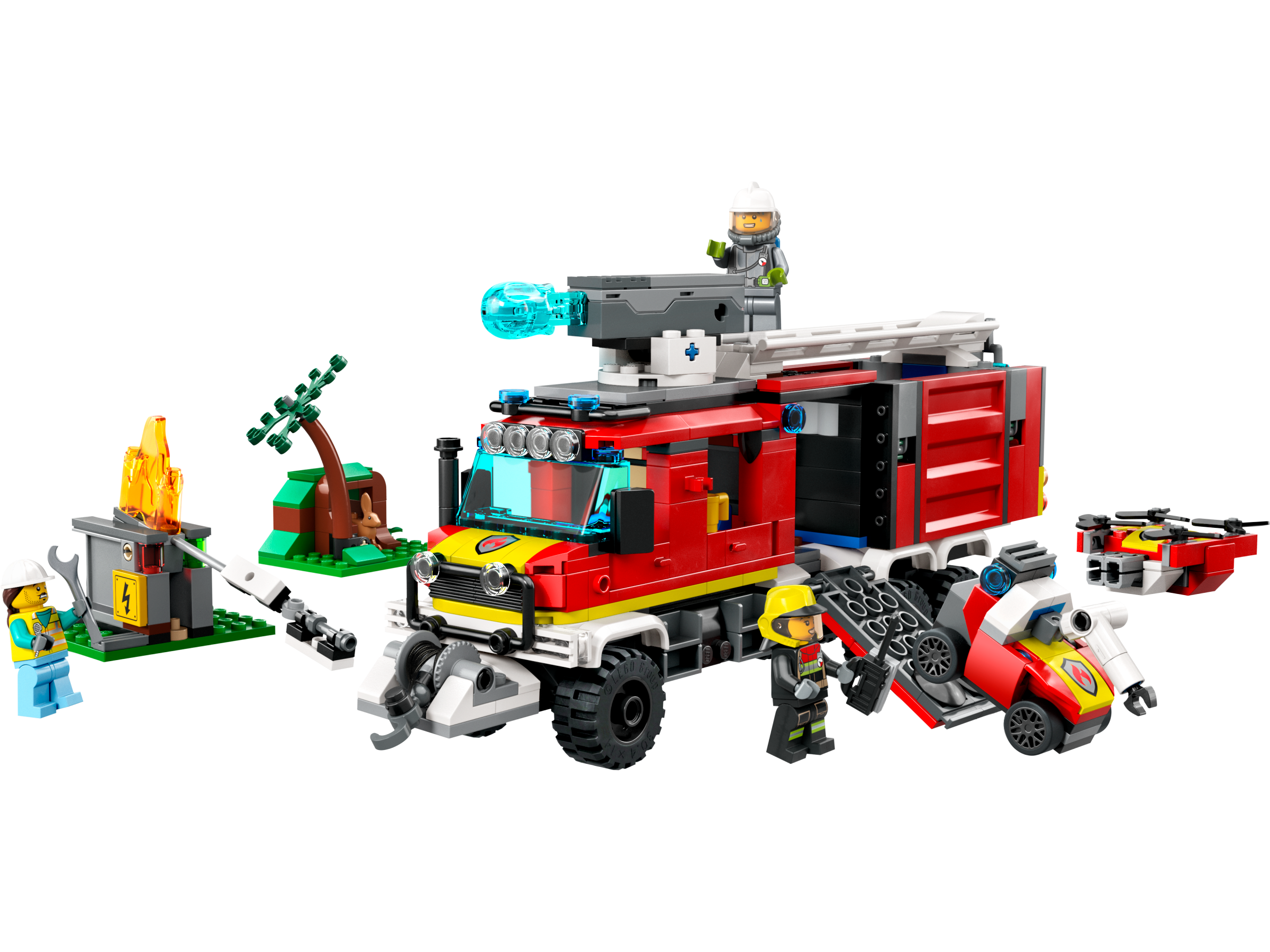 LEGO Unidad Móvil de Control de Incendios (60374)