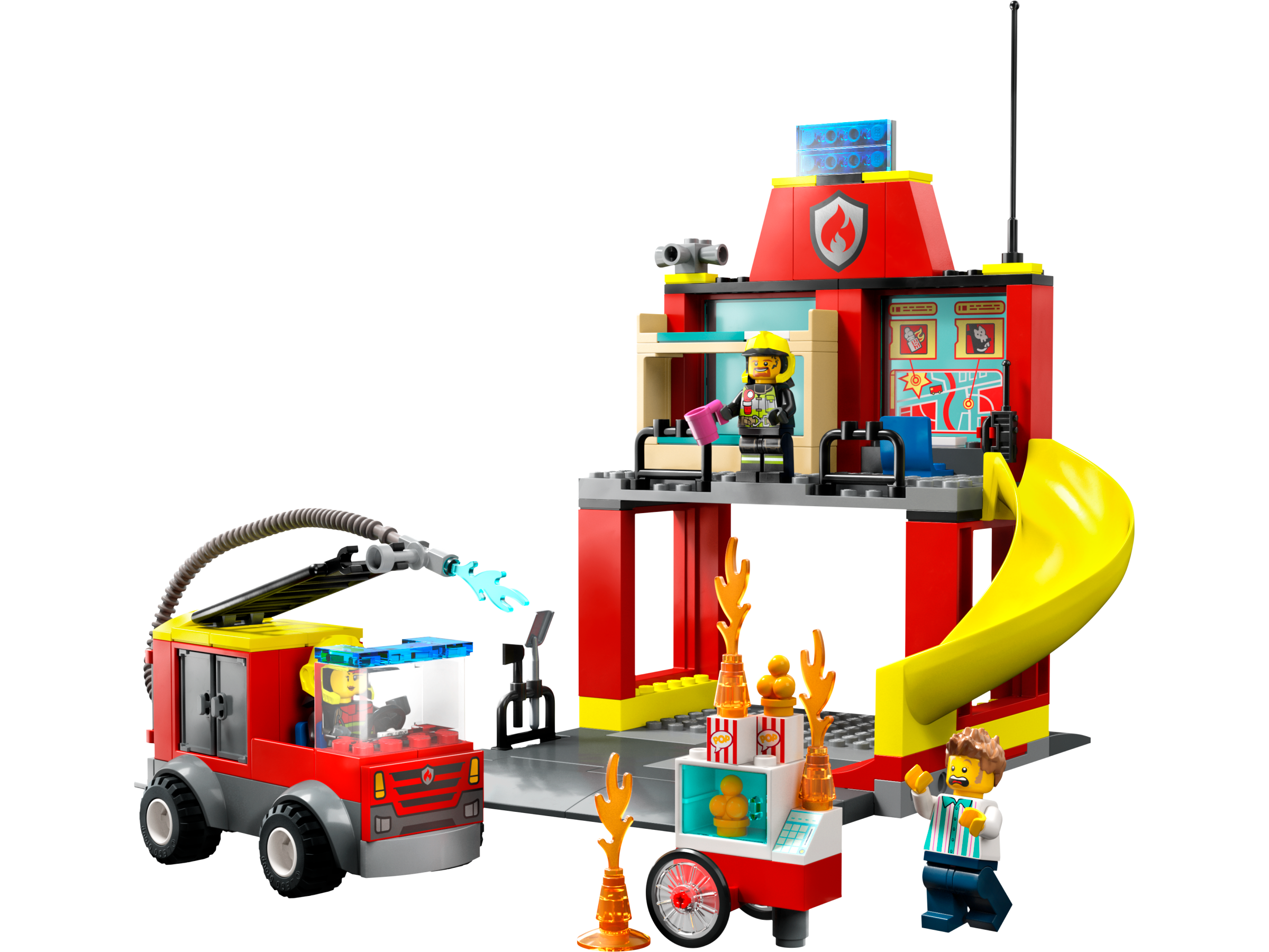 LEGO Parque de Bomberos y Camión de Bomberos (60375)