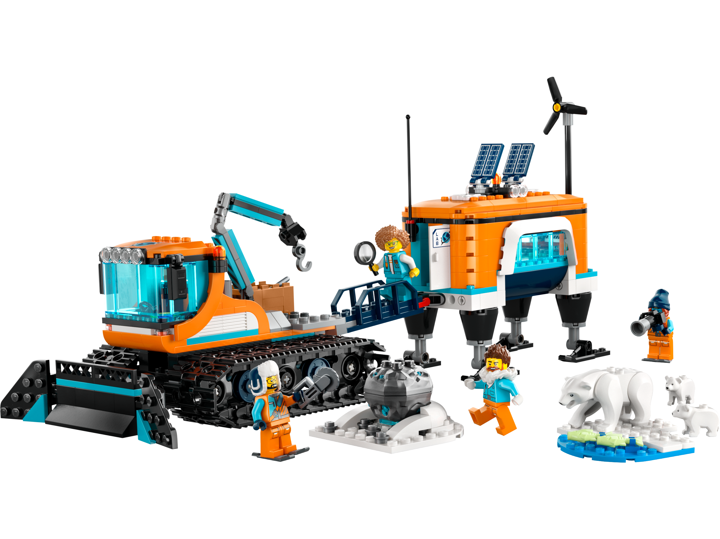 LEGO Exploradores del Ártico: Camión y Laboratorio Móvil (60378)