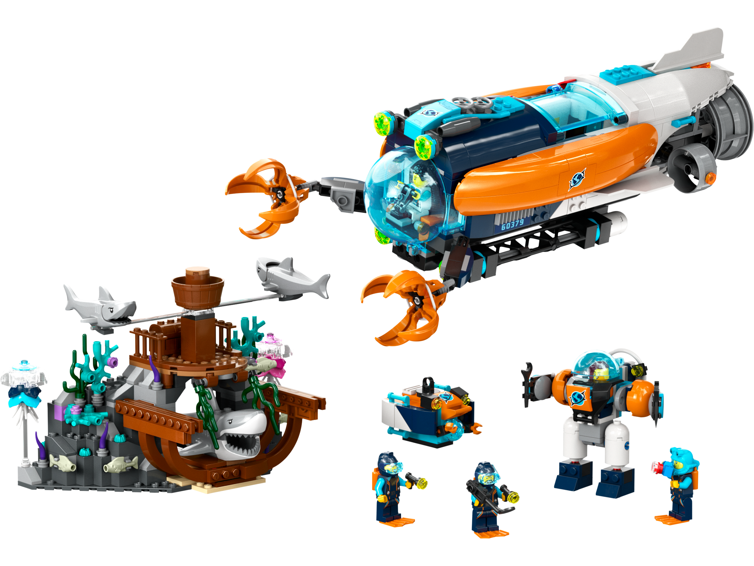 LEGO Submarino de Exploración de las Profundidades (60379)