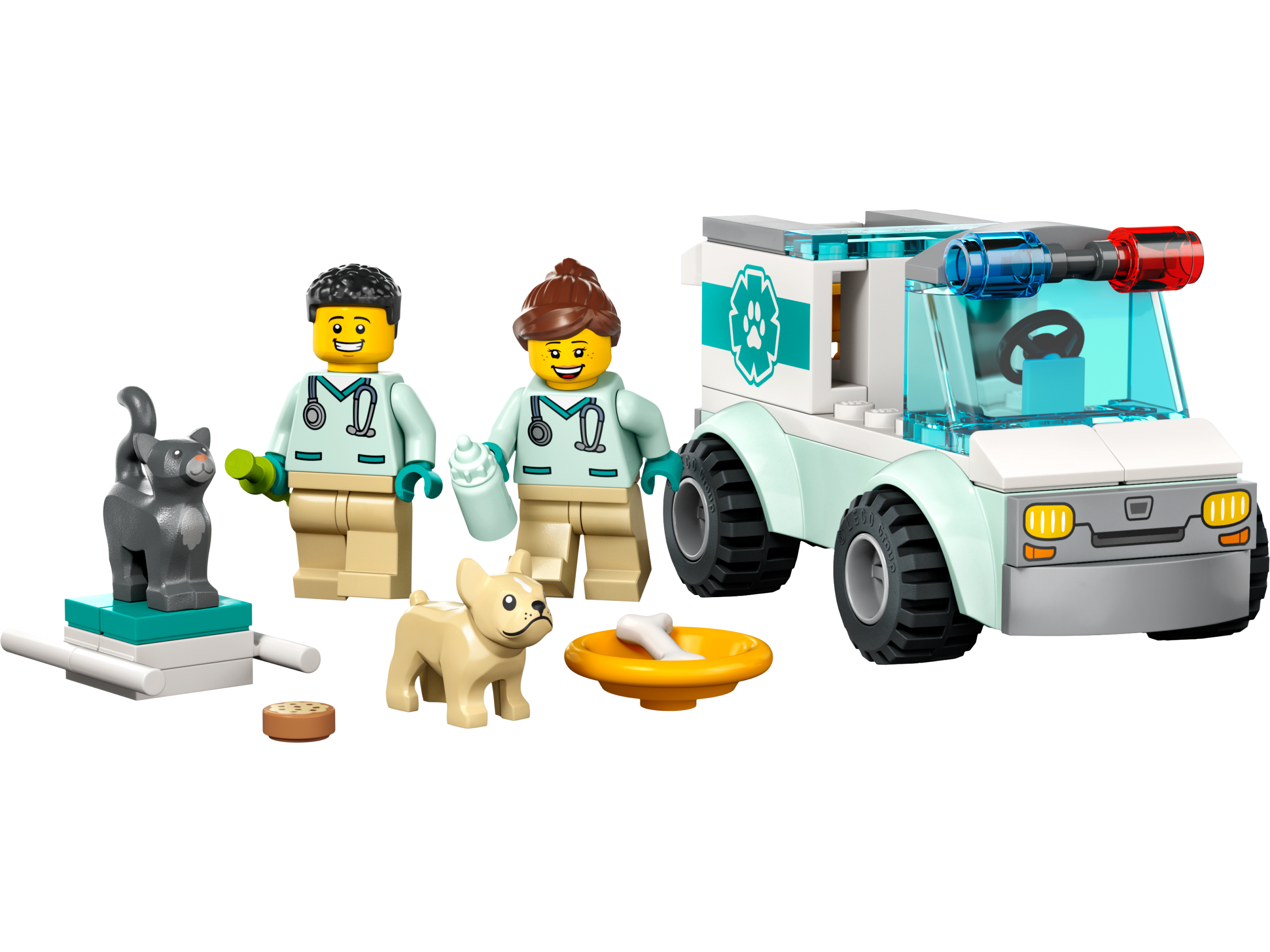 LEGO Furgoneta Veterinaria de Rescate (60382)