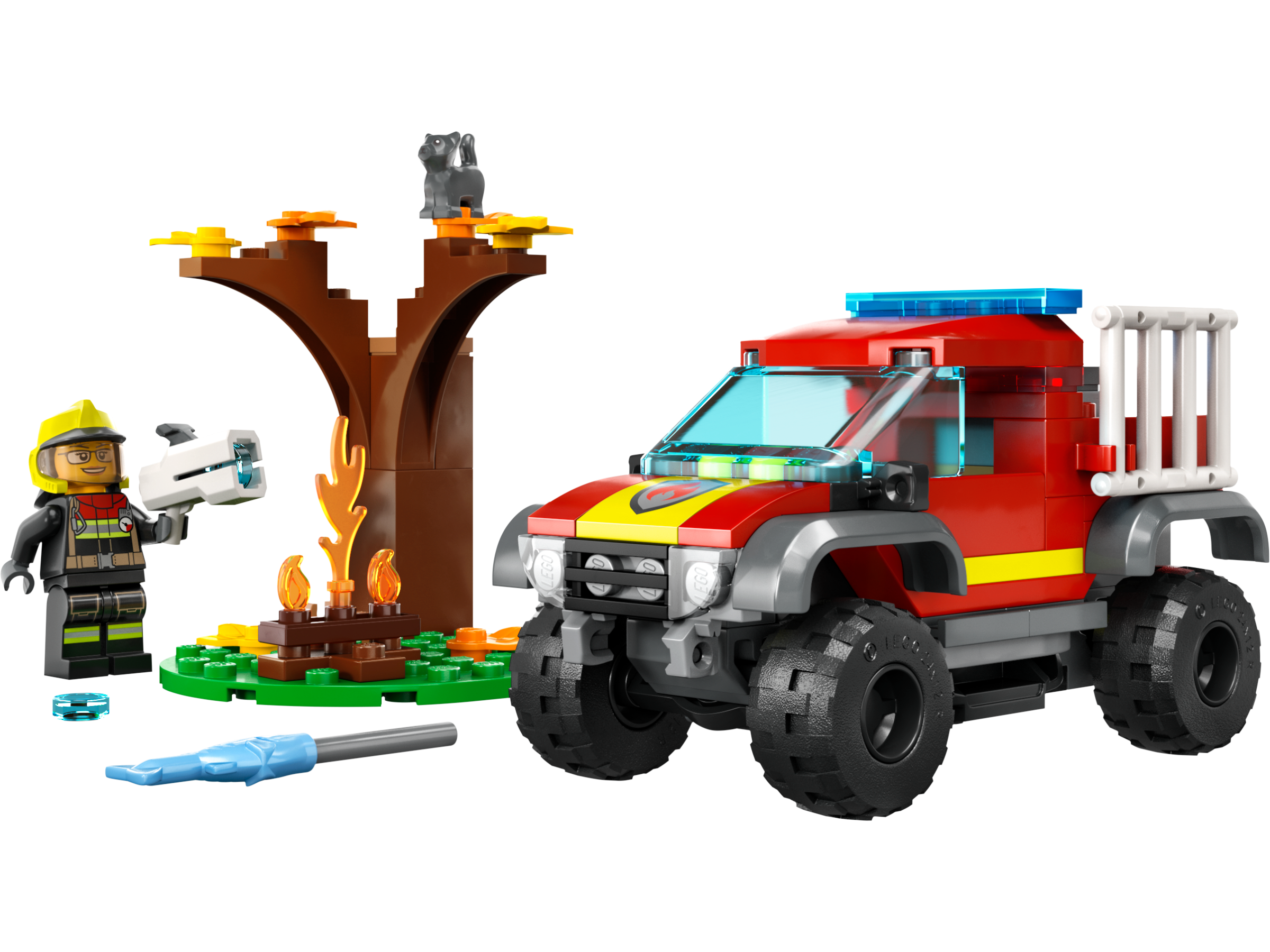 LEGO Camión de Rescate 4x4 de Bomberos (60393)