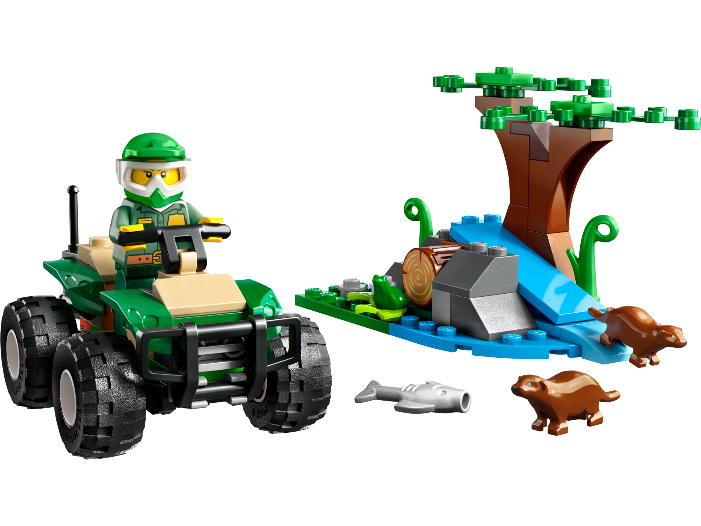 LEGO Quad y Hábitat de la Nutria (60394)