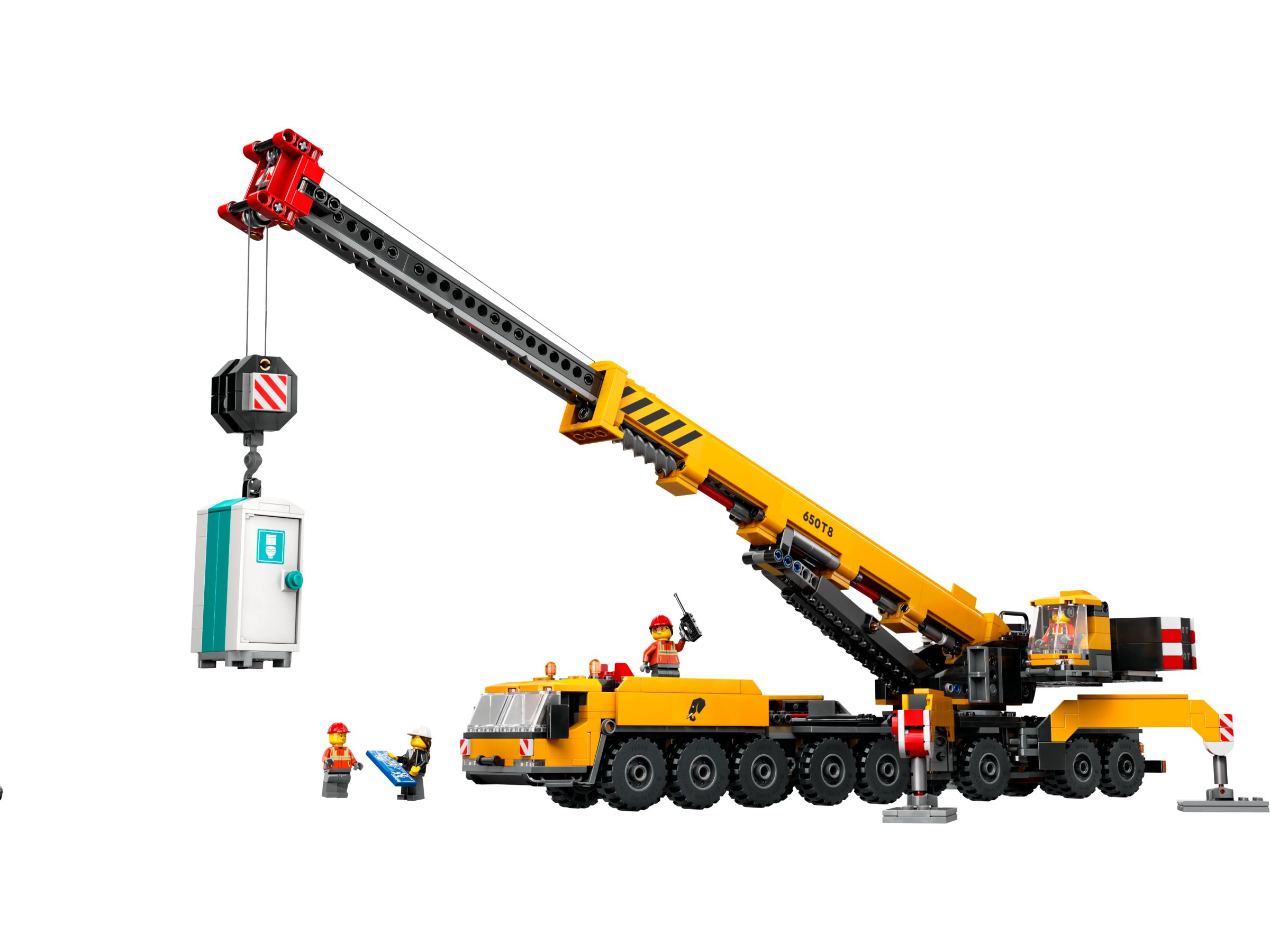 LEGO Grúa de Obra Móvil Amarilla (60409)