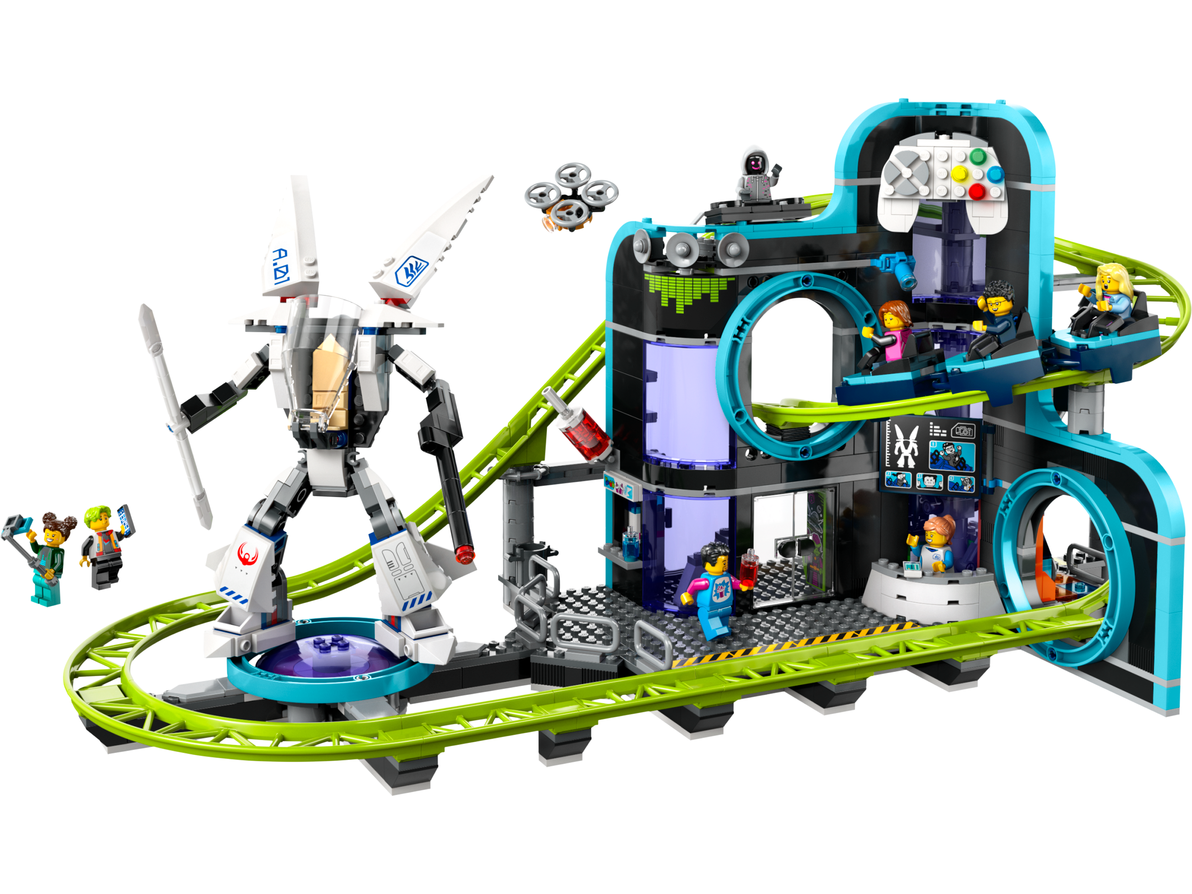 LEGO Montaña Rusa de Robot World (60421)
