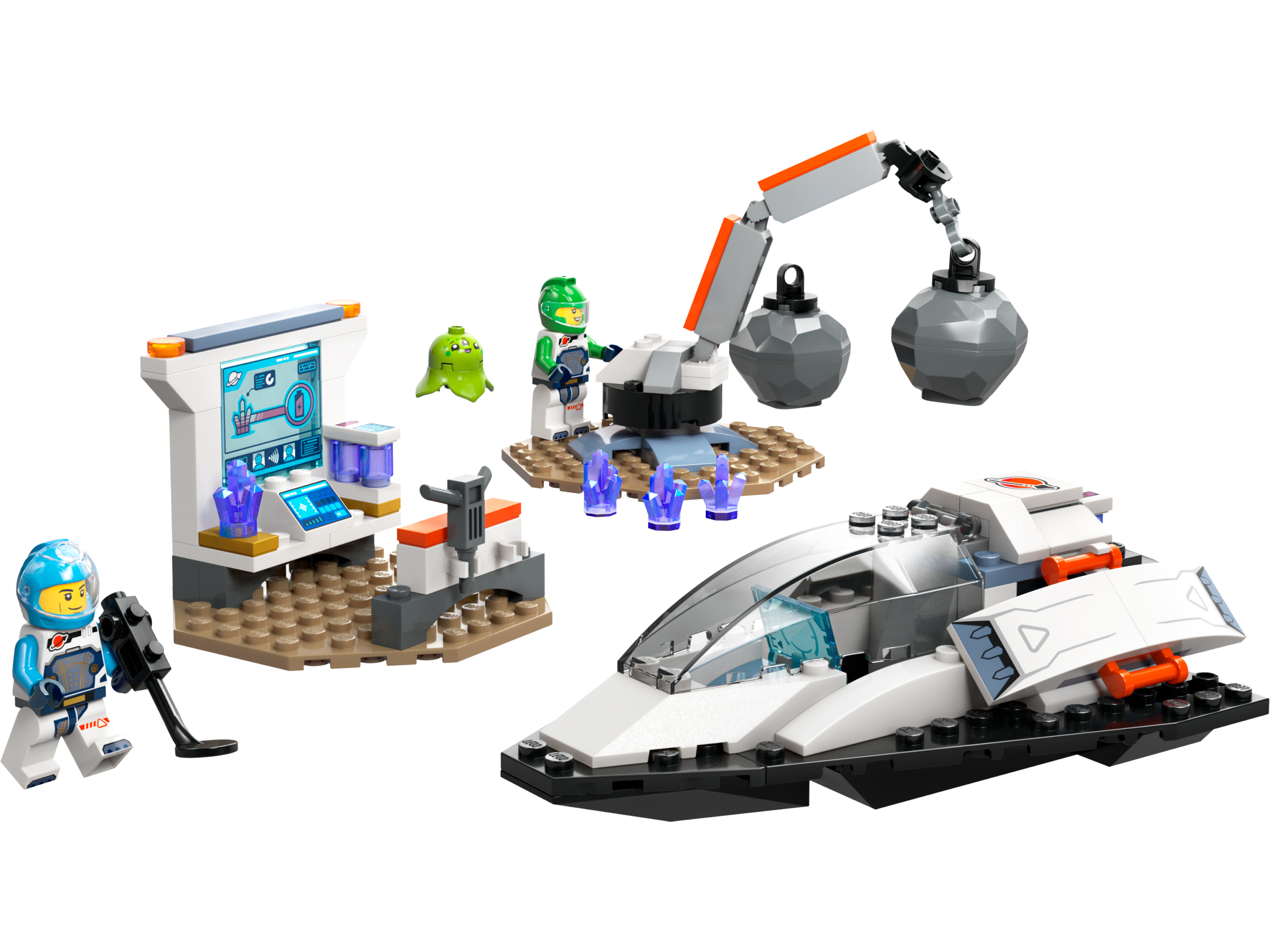LEGO Nave Espacial y Descubrimiento del Asteroide (60429)