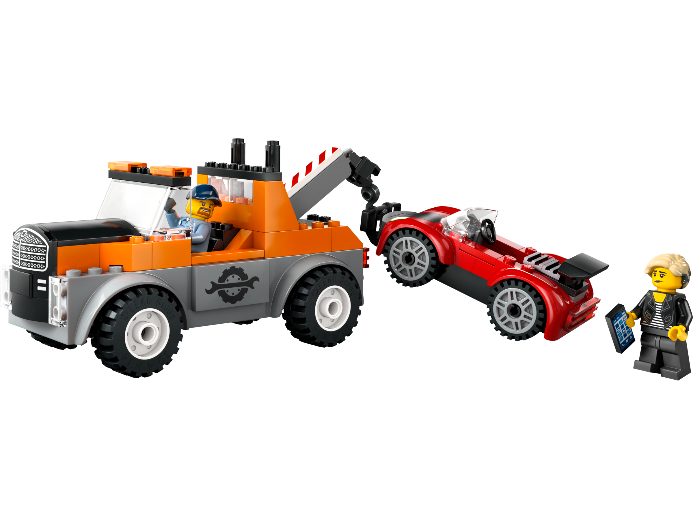 LEGO Camión Grúa y Reparación del Deportivo (60435)
