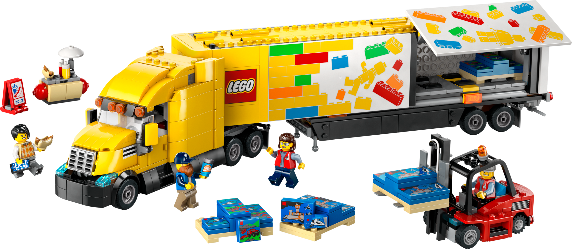 LEGO Camión de Reparto Amarillo (60440)