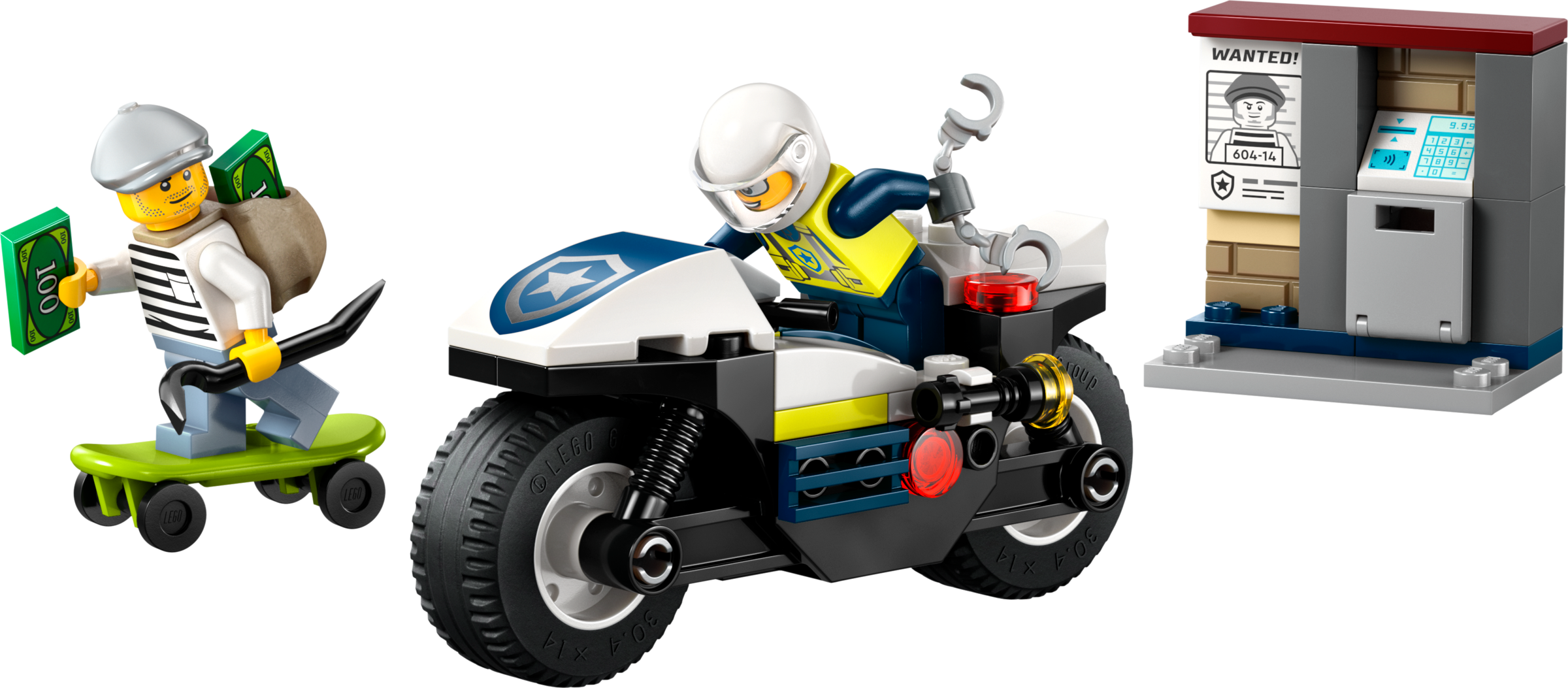 LEGO Persecución en Moto de Policía (60455)