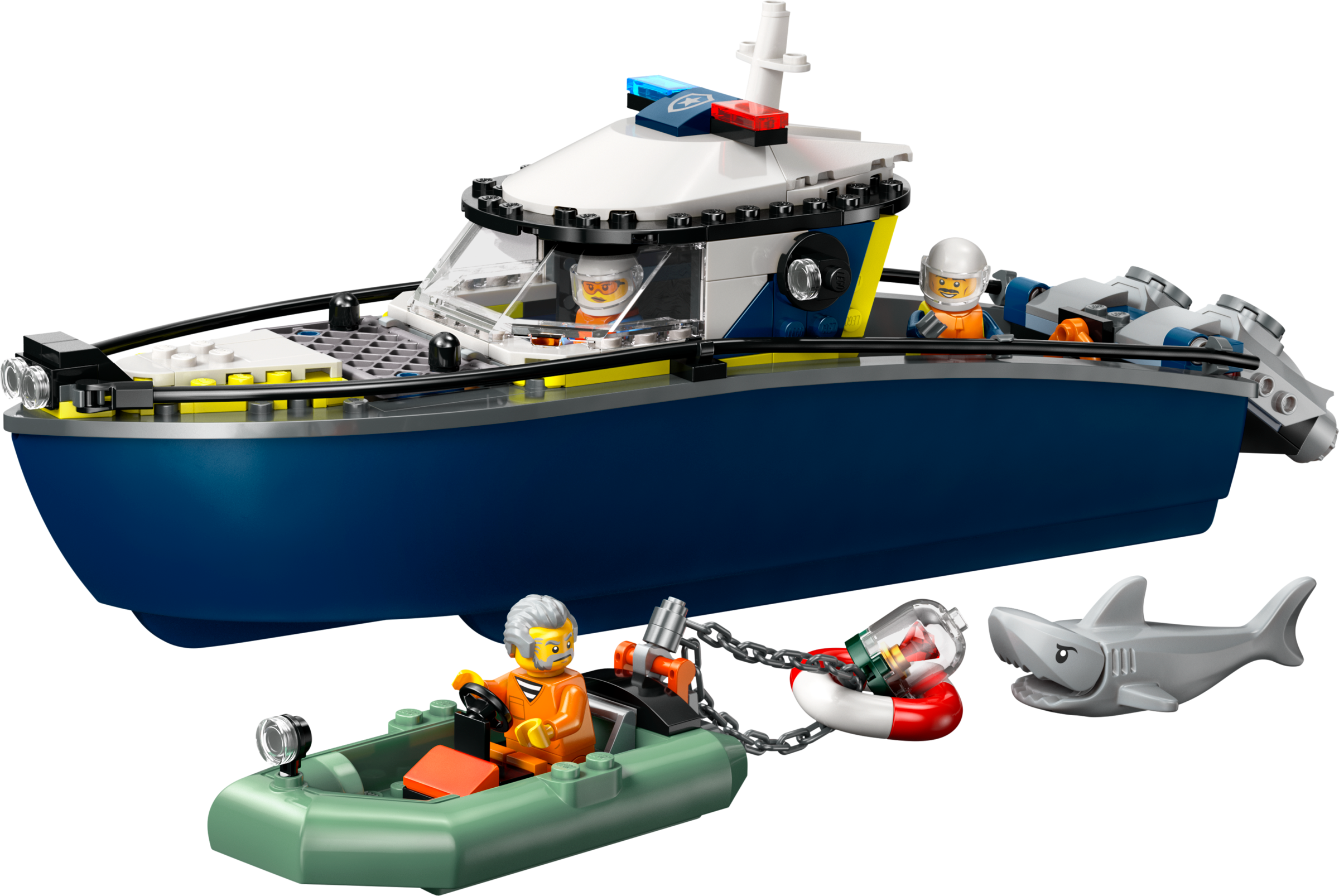 LEGO Persecución en Barco de Policía (60456)